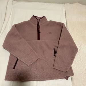 TNA polartec thermal pro 1/2 zip sweater
